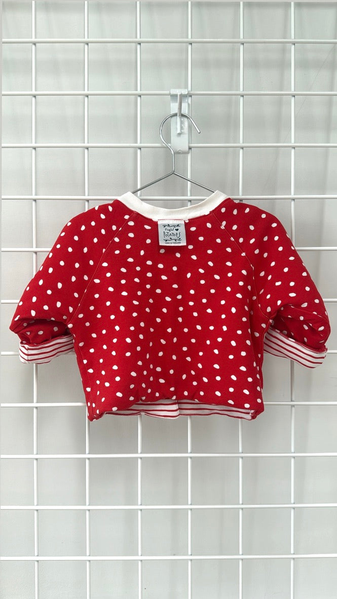 reversible padded cardi