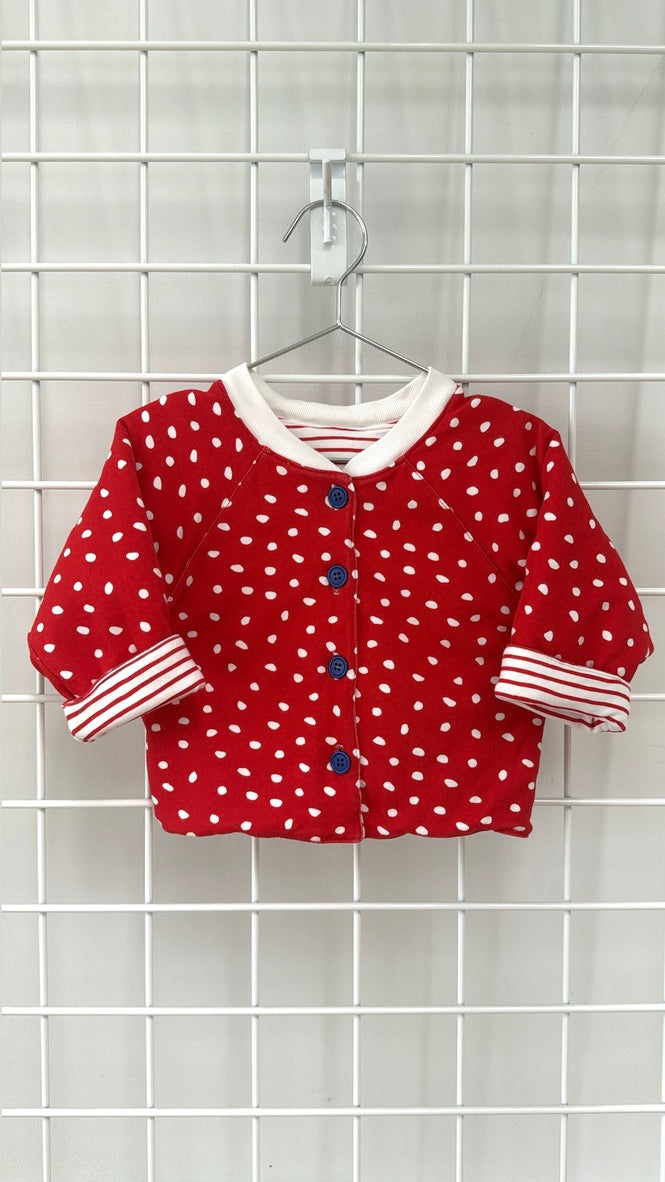 reversible padded cardi