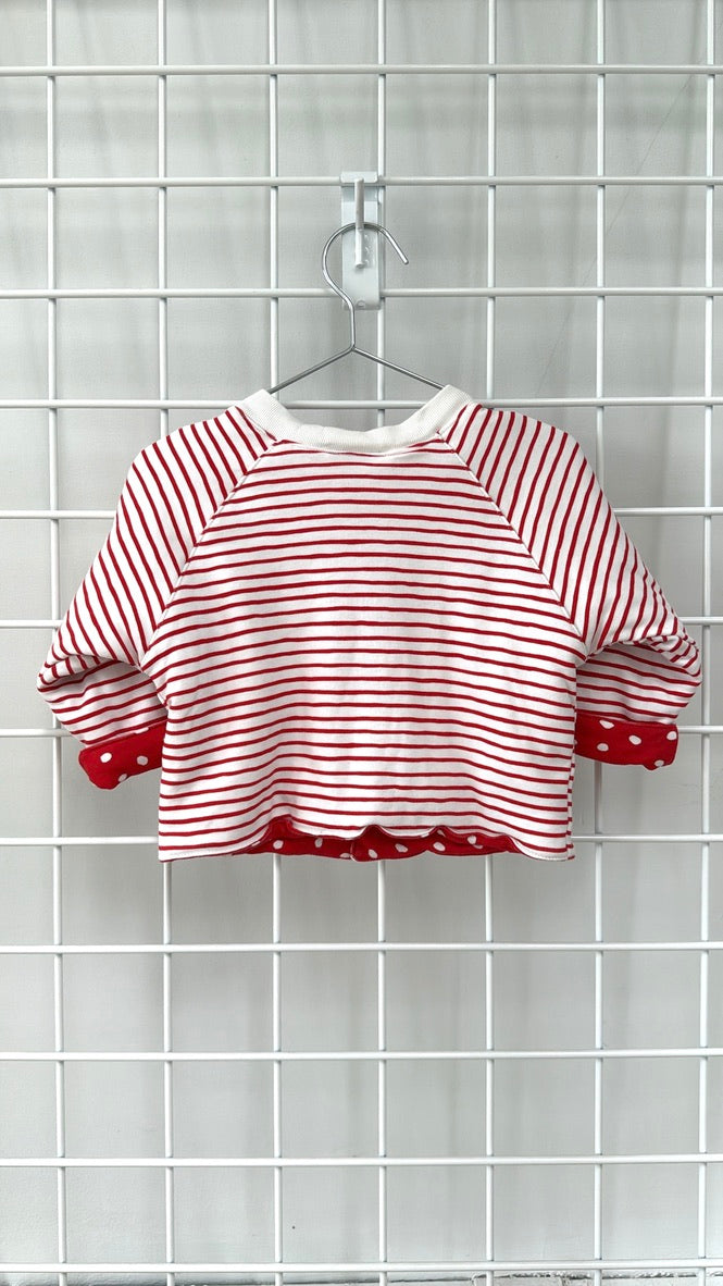 reversible padded cardi