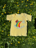 san francisco rainbow lap shoulder tee