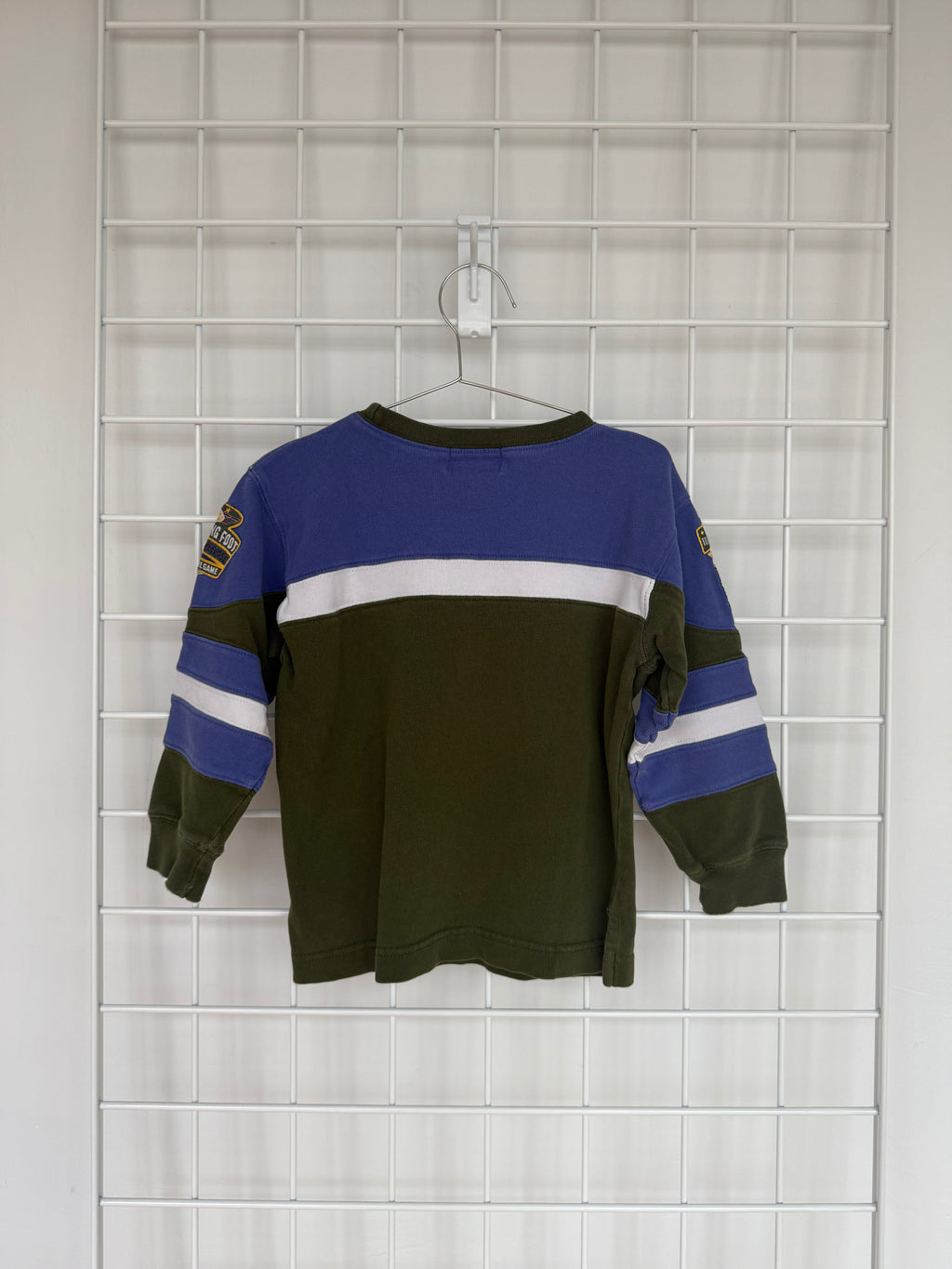 gap long sleeve football tee