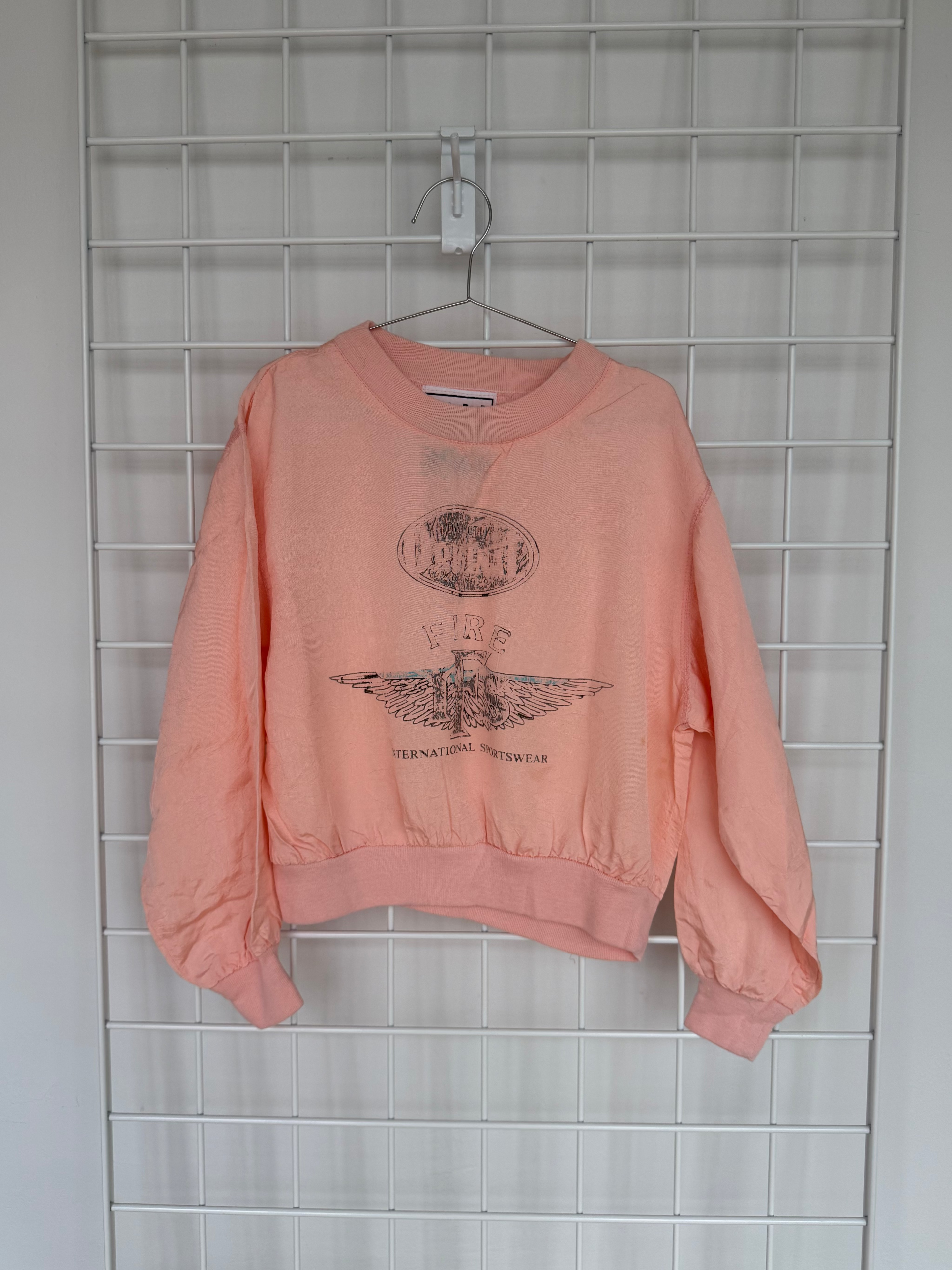 fire international sportswear pullover and skirt set