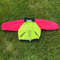 ocean pacific colorblock neon windbreaker