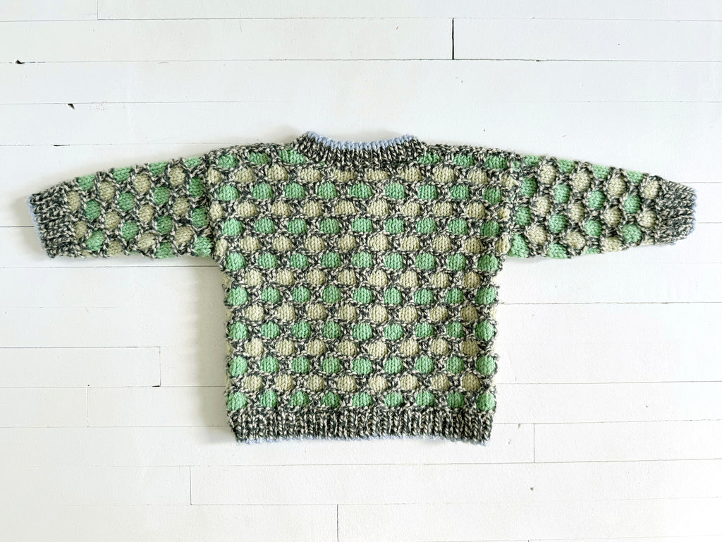 dot cardi - pistachio